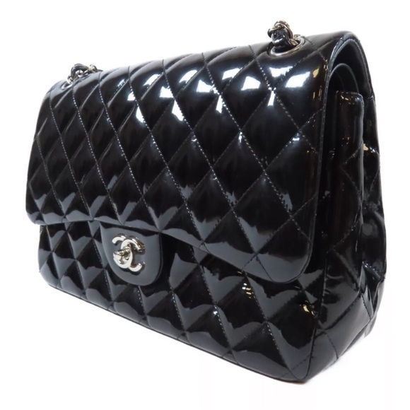 💎 JUMBO 💎 CHANEL DOUBLE FLAP QUILTED LUXURIOUS BAG - Picture 9 of 15